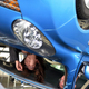 Takata demonstrates the effectiveness of its seatbelts during a 2012 exhibition.